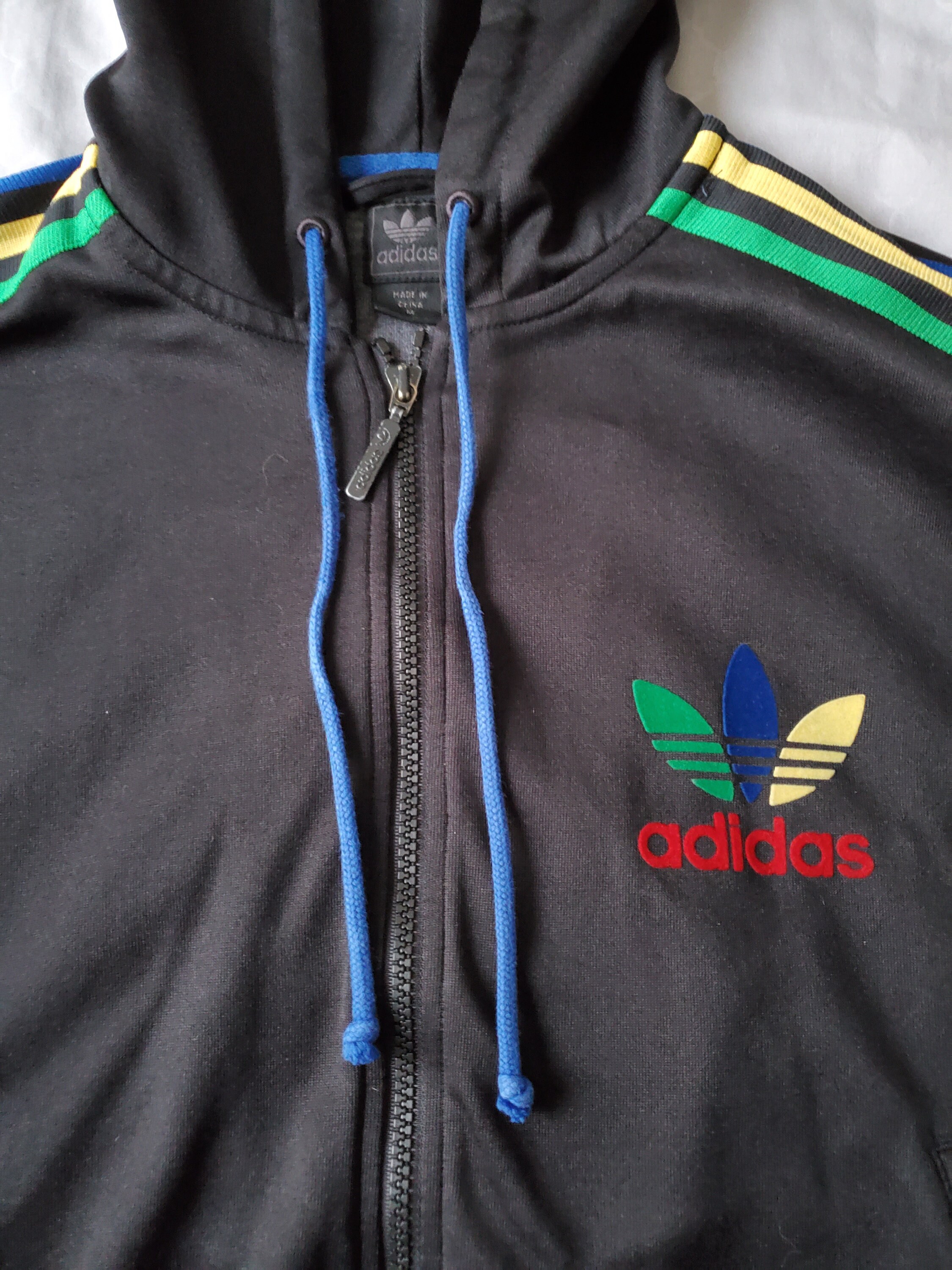adidas rainbow hoodie