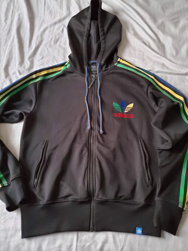 adidas rainbow hoodie