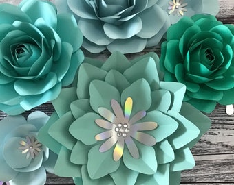 Party Paper Flower Arrangements, Paper Flowers for Gifts, Baby Showers Paper Flowers, Wedding Flowers, Paper Flower Decoration