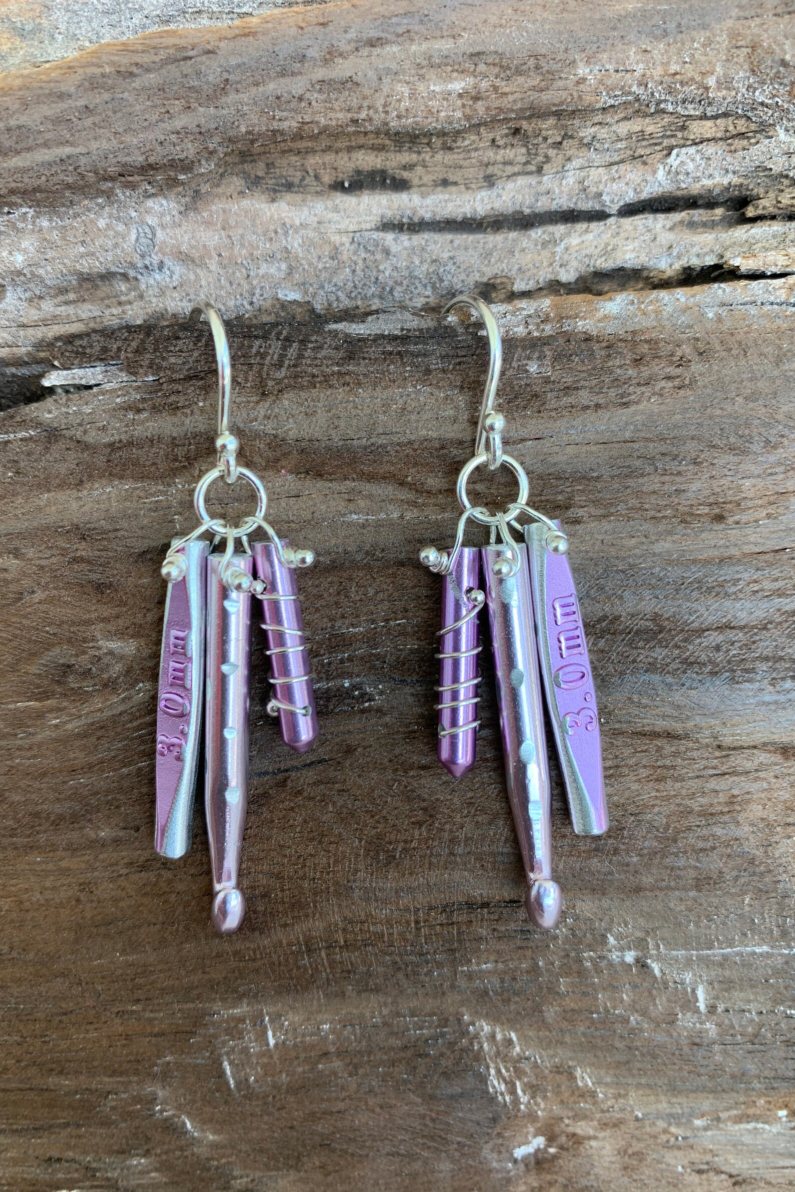 Crochet Hook Dangle Earrings Etsy