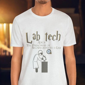Magic Inspired Med Tech Shirt, Lab Humor, Wizard Lab Tech Shirt, Funny ...