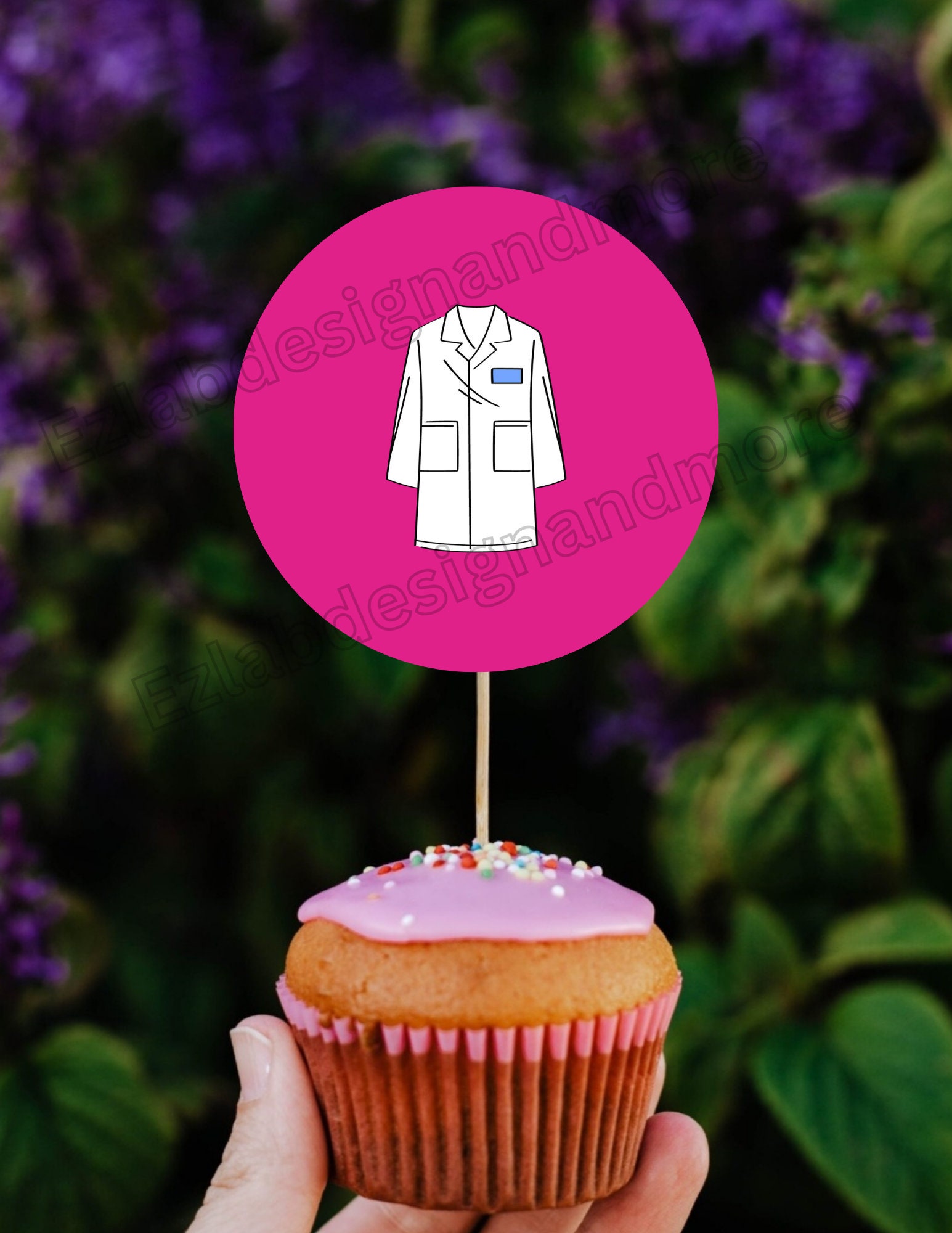 Lab Week Printable Cupcake Toppers, Lab Week 2024, Instant Download ...