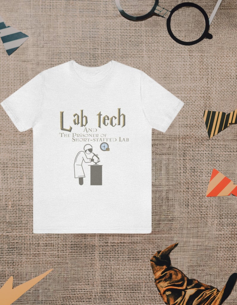 Magic Inspired Med Tech Shirt, Lab Humor, Wizard Lab Tech Shirt, Funny