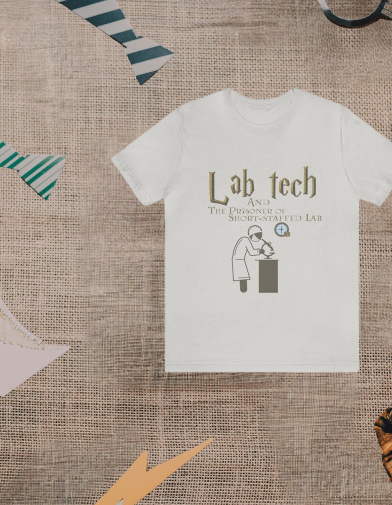 Magic Inspired Med Tech Shirt, Lab Humor, Wizard Lab Tech Shirt, Funny