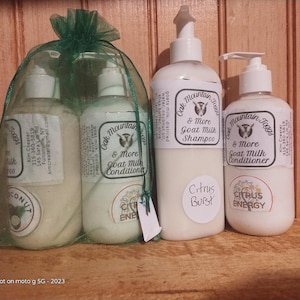 Oak Mountain Toggs & More Goat Milk Shampoo and Conditioner