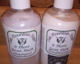 Oak Mountain Toggs & More Goat Milk Shampoo and Conditioner