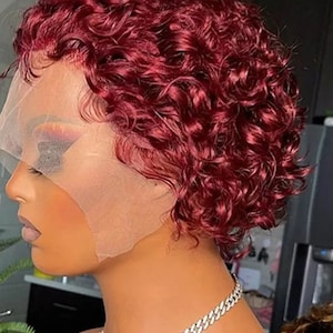 Pixie cut wig