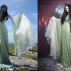 Arwen Undomiel Coronation Gown - made to measure, all sizes - elven cosplay costume by Moonmaiden Gothic Clothing