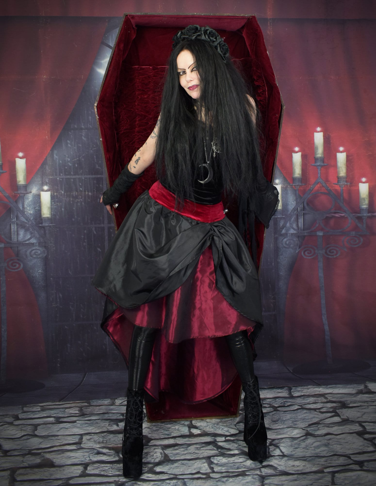 helena dress mcr - My Chemical Romance Goth Emo Cosplay Custome by Moonmaiden Gothic Clothing - Made to Measure Size:37 Game of Thrones Cosplay first Halloween