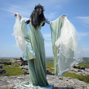 Arwen Undomiel Coronation Gown - made to measure, all sizes - elven cosplay costume by Moonmaiden Gothic Clothing