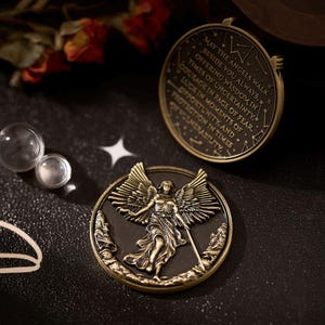 ガーディアンエンジェル(守護天使の)トークンコイン Guardian angel coin - Etsy 日本