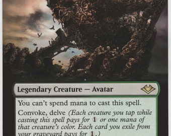 Mtg altered art card-Hogaak, Arisen Necropolis