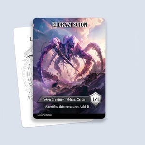 Eldrazi Scion Token #2 - Magic custom tokens for MTG