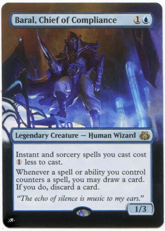mtg are altered art cards legal Card Baral, Chief of Compliance Is it legal to play