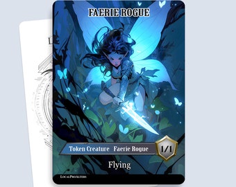 Magic: The Gathering - Pedina Spiritello Ribelle (Faerie Rogue) Dall'espansione Morningtide - Carta Singola MTG