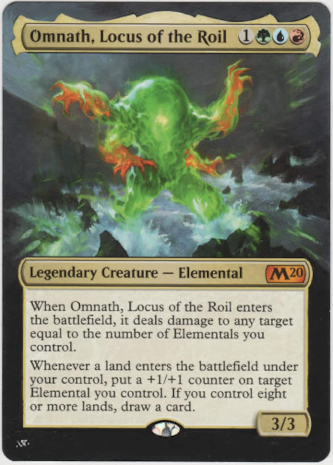 mtg locus cards Magic The Gathering - March of the Machine - Omnath, Locus of All
