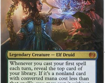Squall, Seed Mercenary - MTG Altered Art - Manipulatedmtg - Etsy
