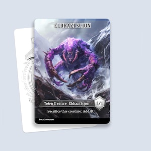 Eldrazi Scion Token #3 - Magic custom tokens for MTG