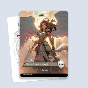 Ficha de ángel n.º 3: fichas personalizadas de Magic para MTG