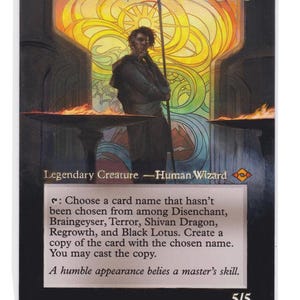 Mtg altered art card Ink-Garth One-Eye A