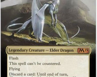Mtg altered art card-Chromium, the Mutable