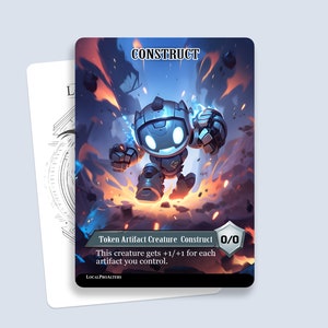 Ficha de construcción n.º 1: fichas mágicas personalizadas para MTG