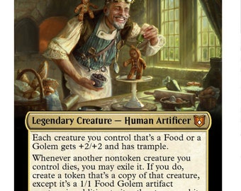 Mtg Altered Art Card-brenard, Ginger Sculptor - Etsy