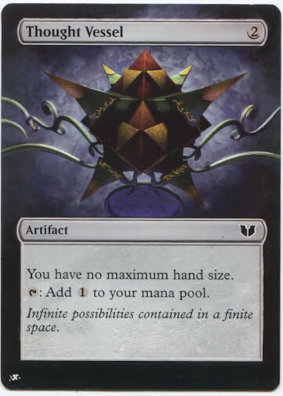 Mtg Altered Art Card-thought Vessel - Etsy Mtg Altered Art Card-thought Vessel - Etsy