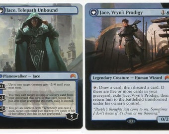 MTG ヴリンの神童、ジェイス コミコン版 4枚セット ヴリンの神童、ジェイス/Jace, Vryn's Prodigy》/《束縛なき