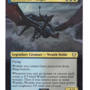 Mtg altered art card-Lord of the Nazgûl