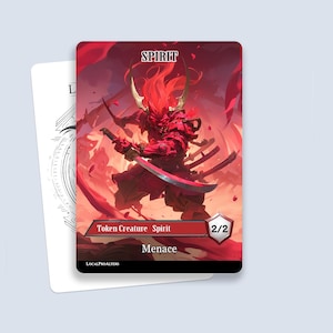 Spirit Token #4 - Magic custom tokens for MTG