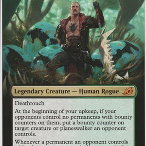 Carta artistica alterata Mtg-Chevill, Bane of Monsters