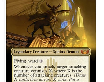 Raffine, Scheming Seer CONNIVE Card Draw Magic MTG Custom Commander Deck - Etsy UK Raffine, Scheming Seer CONNIVE Card Draw Magic MTG Custom Commander Deck - Etsy UK