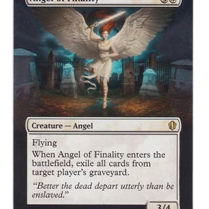 Mtg altered art card-Angel of Finality