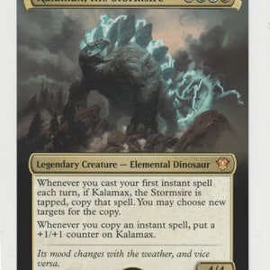 嵐の父カラマックス 改変版 フルアート MTG マジック 統率者 嵐の父カラマックス 改変版 フルアート MTG マジック 統率者