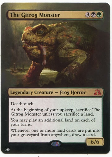 Mtg Altered Art Card-the Gitrog Monster - Etsy Canada