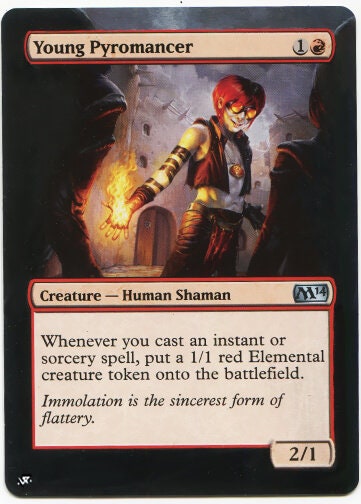 mtg cards like young pyromancer Similar cards to Young Pyromancer
