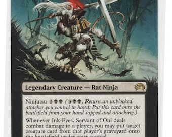 Ink-Eyes, Servant of Oni - Etsy 日本