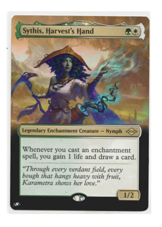 Buy Mtg Altered Art Card-sythis, Harvest's Hand Online in India - Etsy