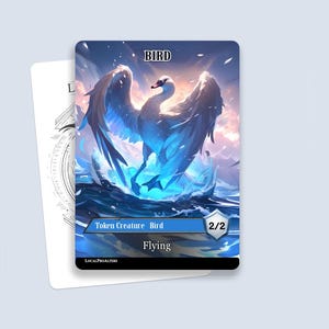 Bird Token #1 - Magic custom tokens for MTG