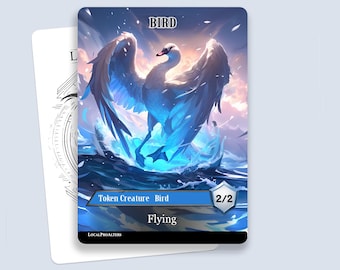 鳥 #10 (グワイヒル用) TCG トークン カスタム変更 - Etsy 日本