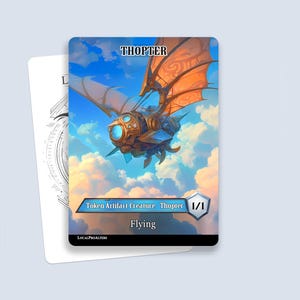 Thopter Token #3 - Magic custom tokens for MTG