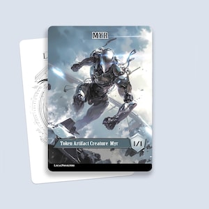 Myr Token #1 - Magic custom tokens for MTG