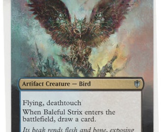 【プレイマット】Baleful Strix MTG DHgate.com:Baleful Strix Playmat: 60x35cm Magic Game Mat