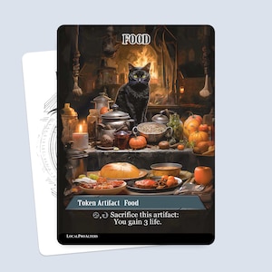 Ficha de comida n.° 1: fichas personalizadas de Magic para MTG