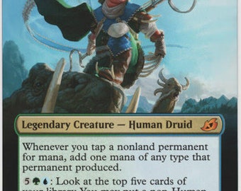 眷者の神童、キナン オルタード フルアート MTG マジック ベスト cEDH
