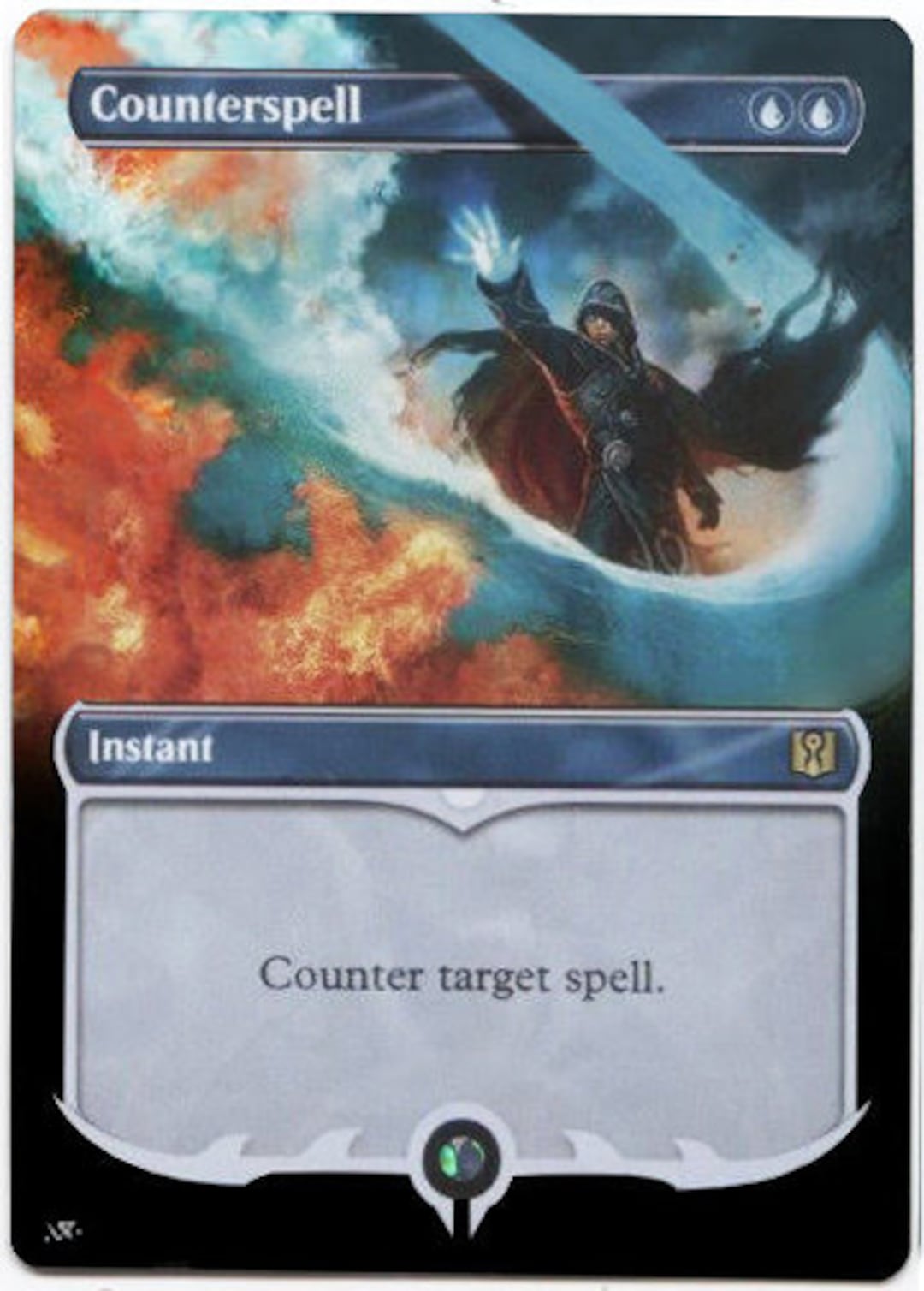 Mtg Altered Art Card Counterspell Etsy.de