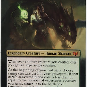 Mtg Altered Art Card Meren of Clan Nel Toth - Etsy
