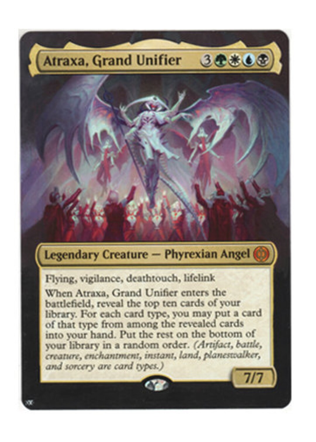 Mtg Altered Art Card-atraxa, Grand Unifier - Etsy