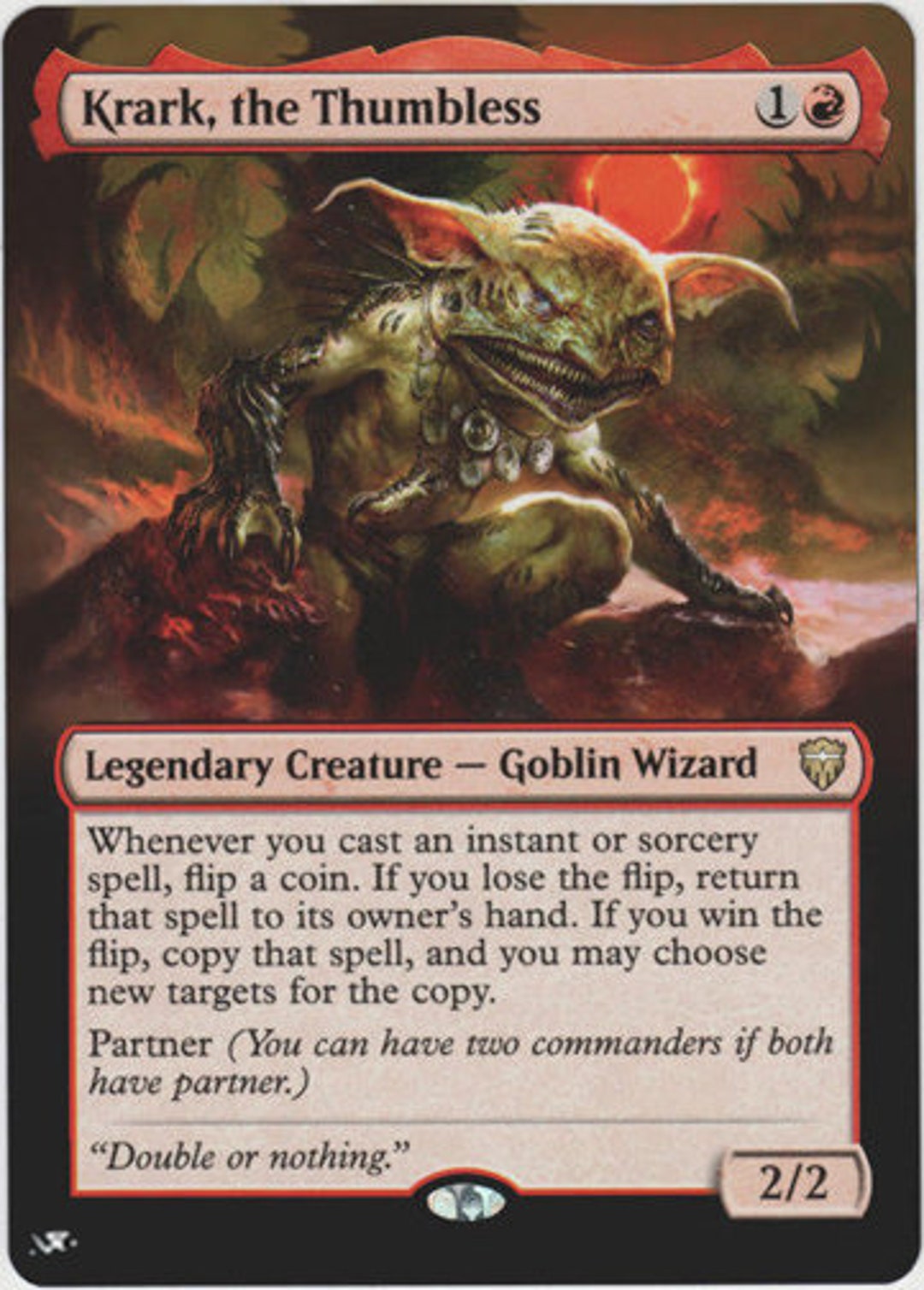 Krark, the Thumbless (Rainbow Foil) [Secret Lair Drop Series]